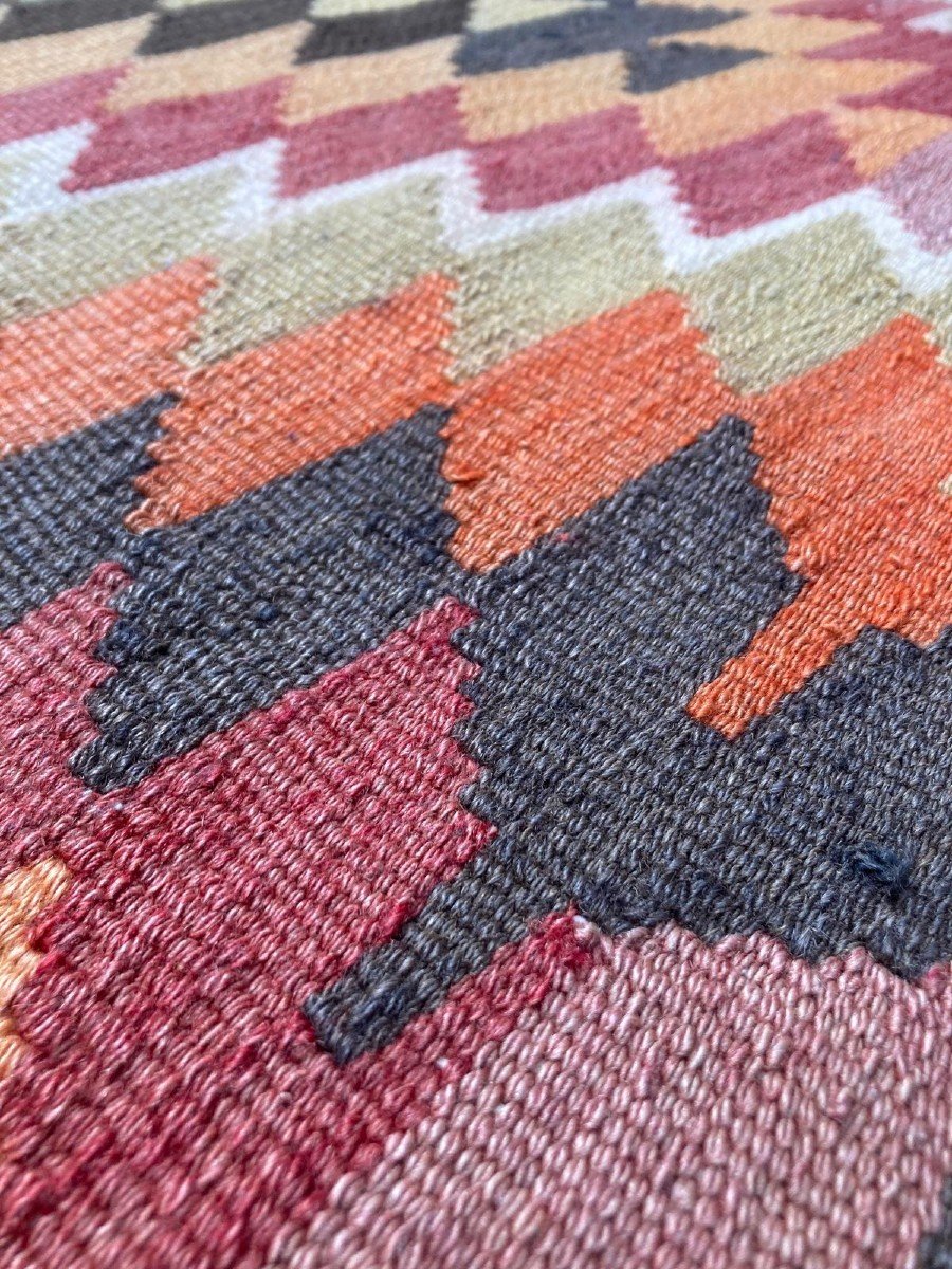 Kilim Denizli - Anatolie. Circa 1970. 295 X 180 Cm-photo-3