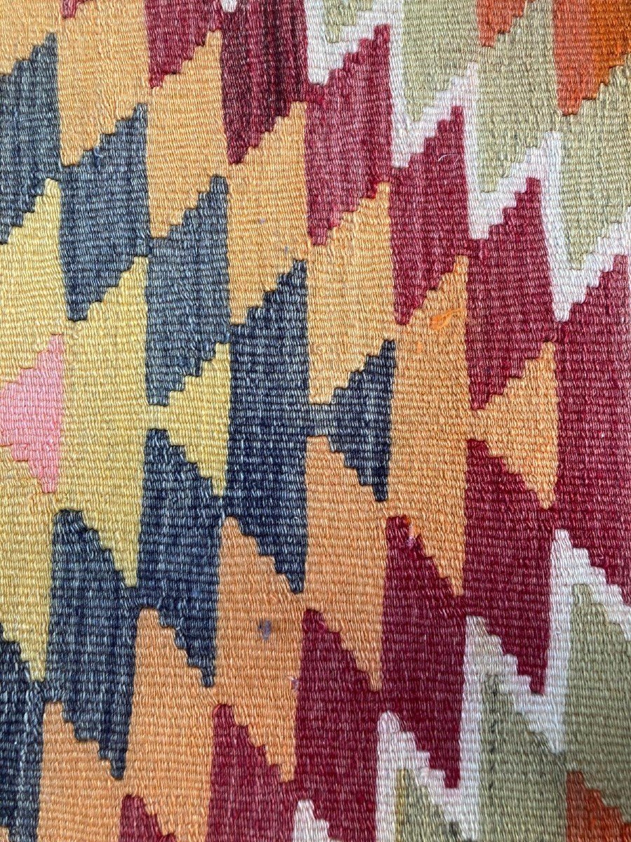 Kilim Denizli - Anatolie. Circa 1970. 295 X 180 Cm-photo-6