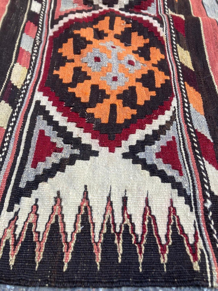 Kilim Shirvan - Caucasus. Circa 1920. 325 X 162 Cm-photo-4