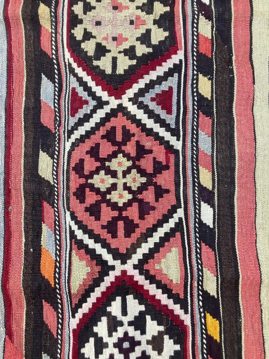 Kilim Shirvan - Caucasus. Circa 1920. 325 X 162 Cm-photo-1