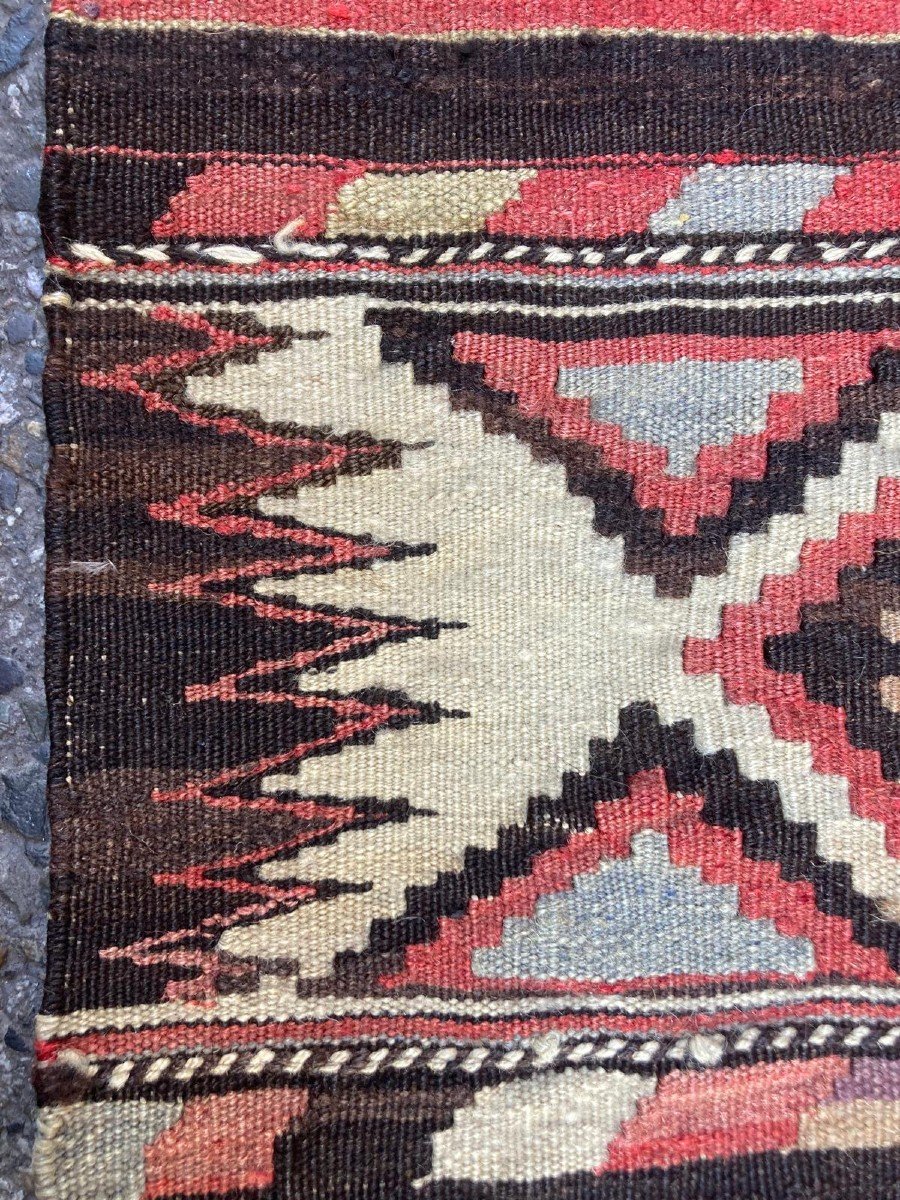 Kilim Shirvan - Caucasus. Circa 1920. 325 X 162 Cm-photo-3