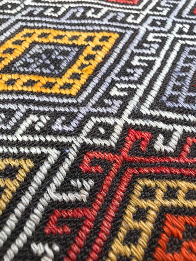 Kilim / Cicim Karapinar - Anatolia. Circa 1920. 250 X 160 Cm-photo-2