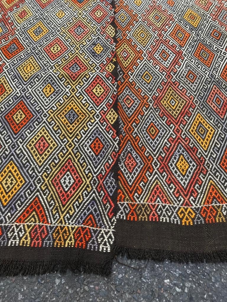 Kilim / Cicim Karapinar - Anatolia. Circa 1920. 250 X 160 Cm-photo-4