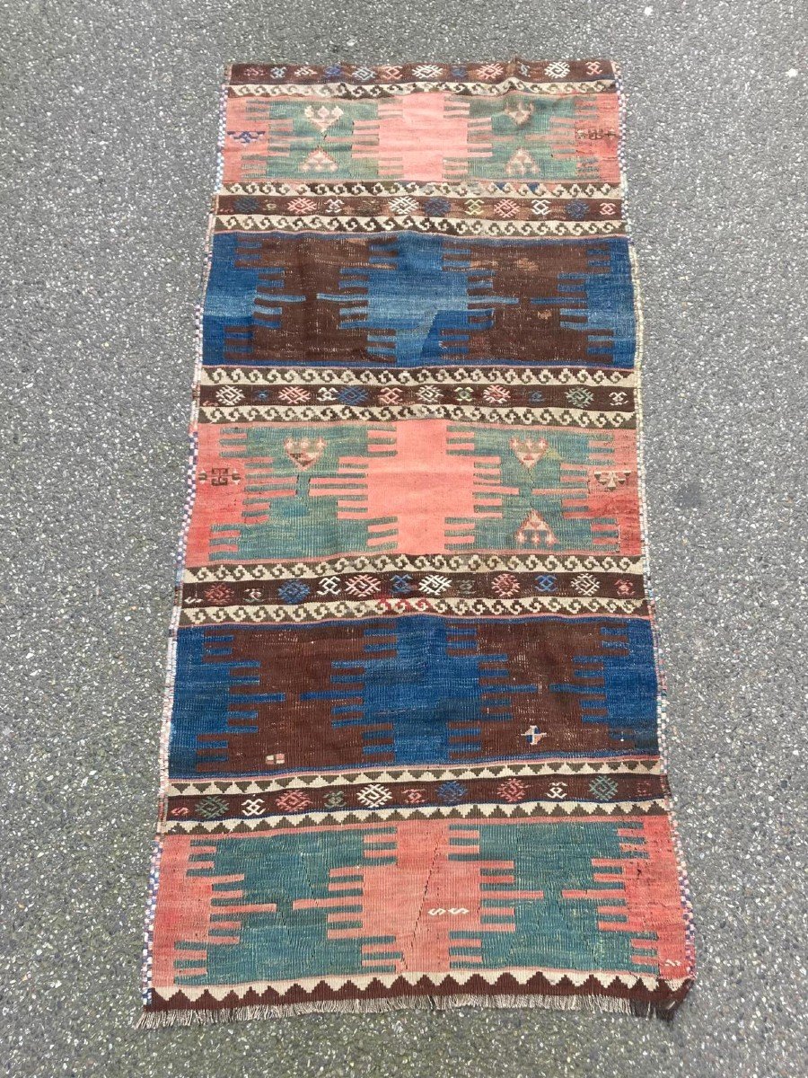 Kilim Maraş - Anatolie. Milieu 19 Ième. 230 X 102 Cm