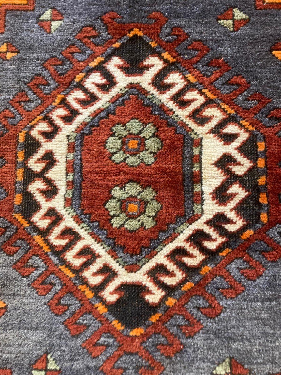 Kazakh Rug. Circa 1930. 255 X 150 Cm-photo-6