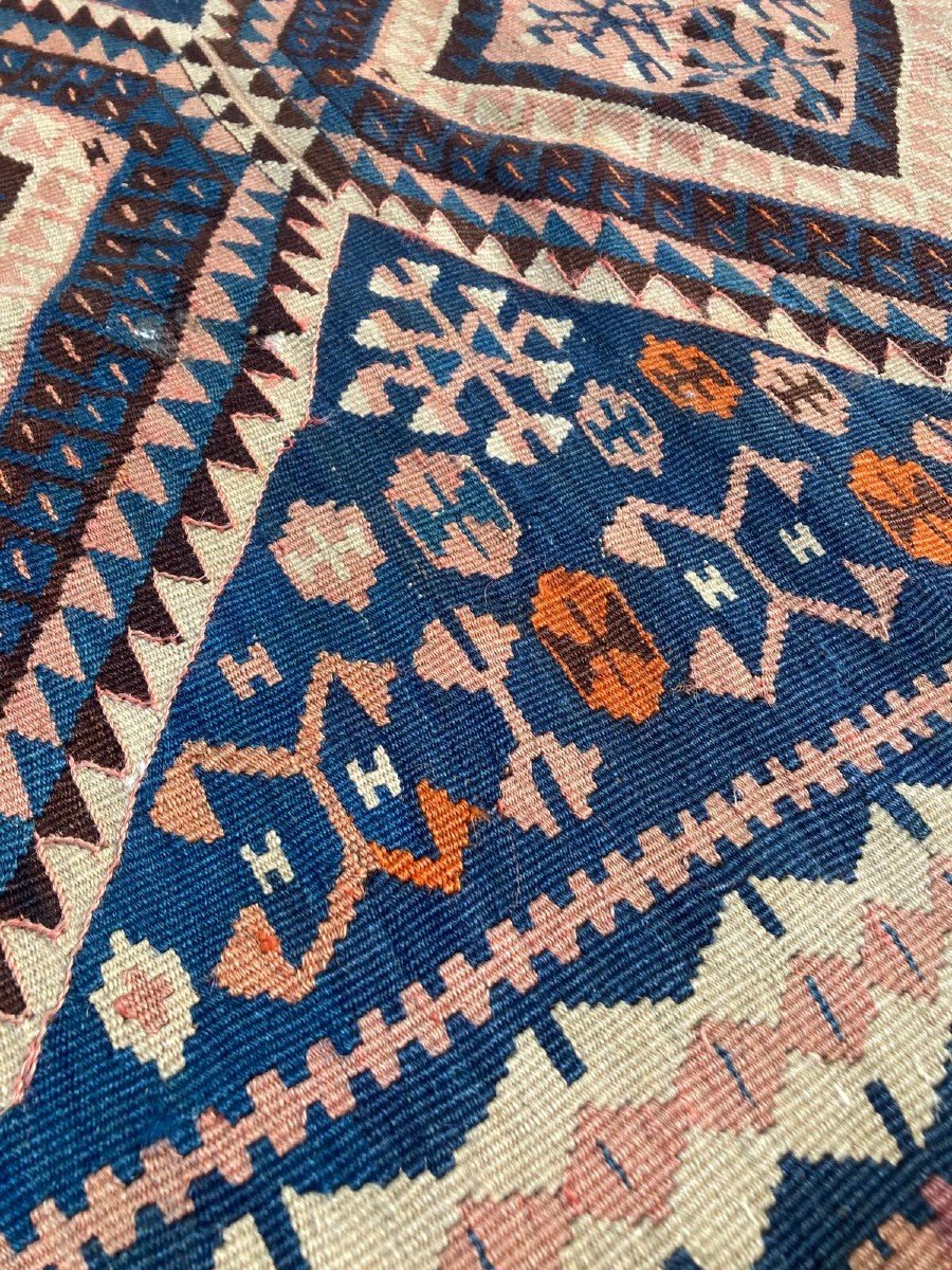 Kilim Hakkari - Anatolie. Circa 1880. 200 X 156 Cm-photo-1