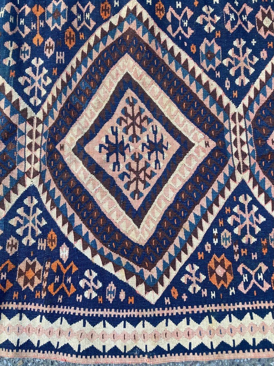 Kilim Hakkari - Anatolie. Circa 1880. 200 X 156 Cm-photo-2