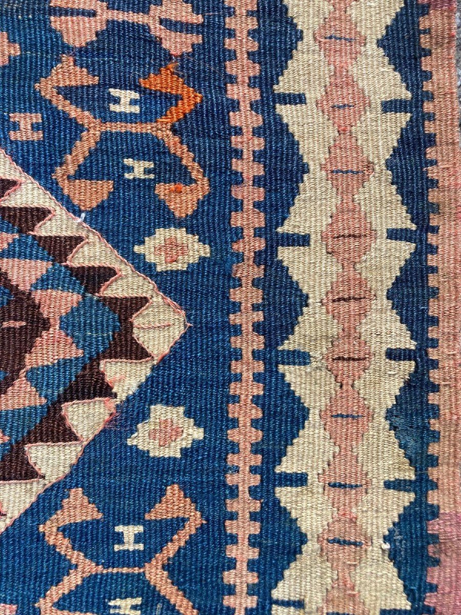 Kilim Hakkari - Anatolie. Circa 1880. 200 X 156 Cm-photo-3