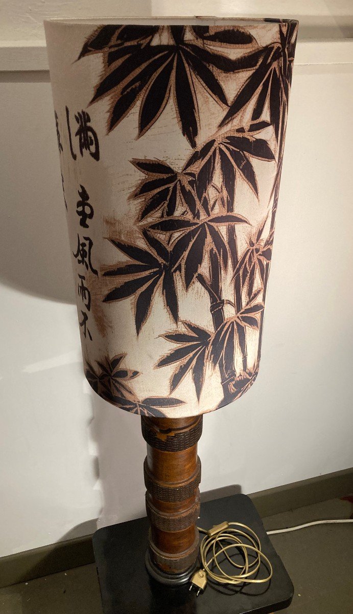 19th Century Printing Roller Lamp-photo-3