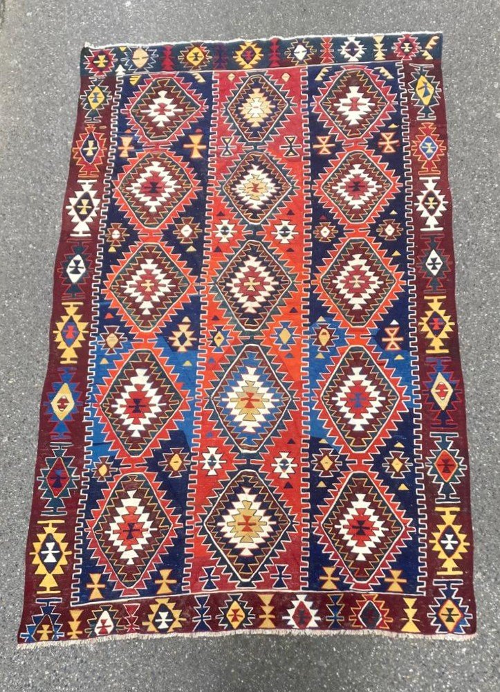 Kilim Anatolia. Circa 1970. 295 X 175 Cm