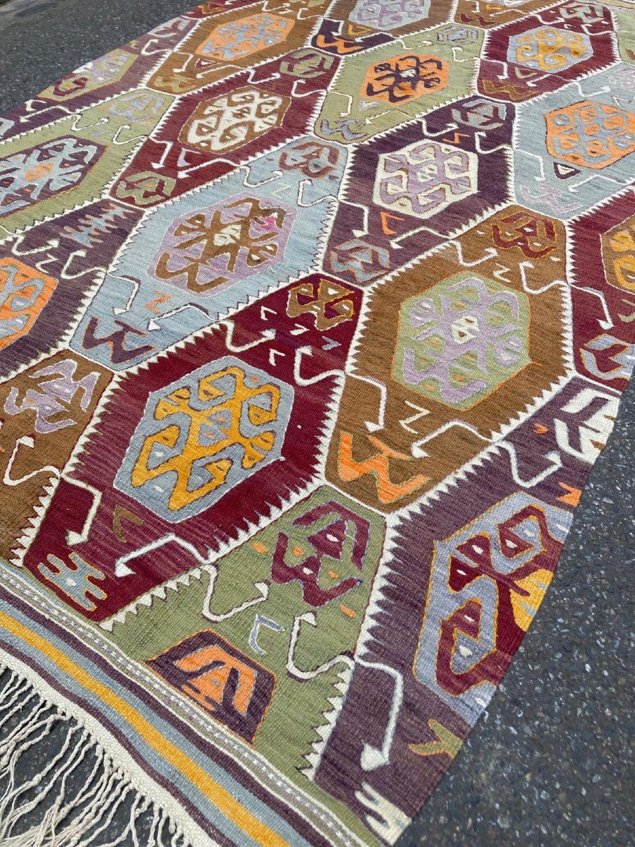 Kilim Barak - Anatolie. Circa 1950. 285 X 172 Cm-photo-2