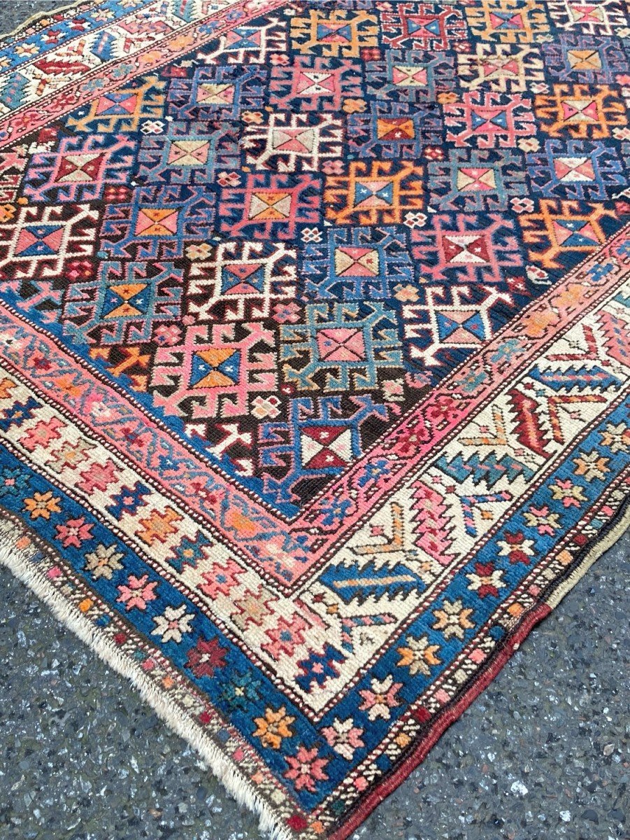 Karabakh Carpet - Armenia. Caucasus. Circa 1900. 268 X 110 Cm-photo-2