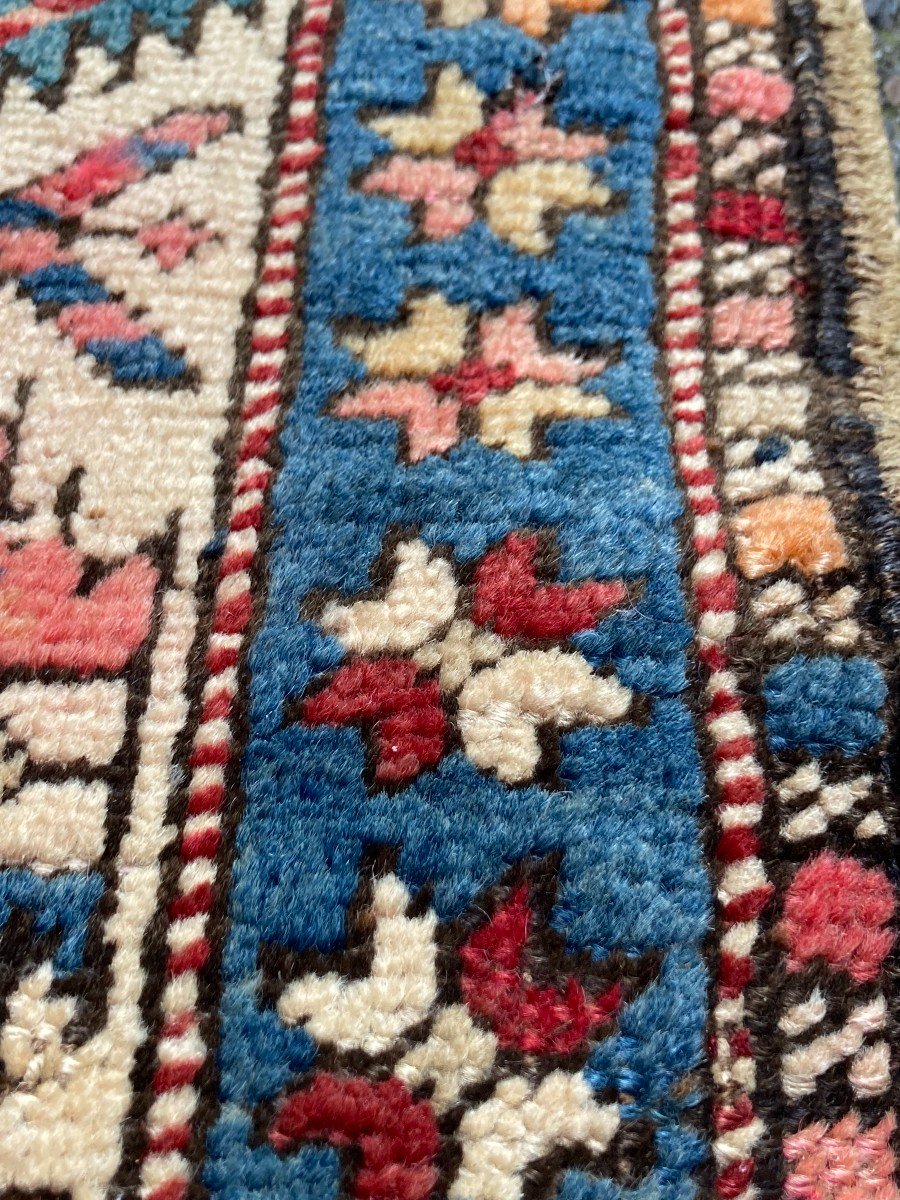 Tapis Karabakh - Arménie. Caucase. Circa 1900. 268 X 110 Cm-photo-4