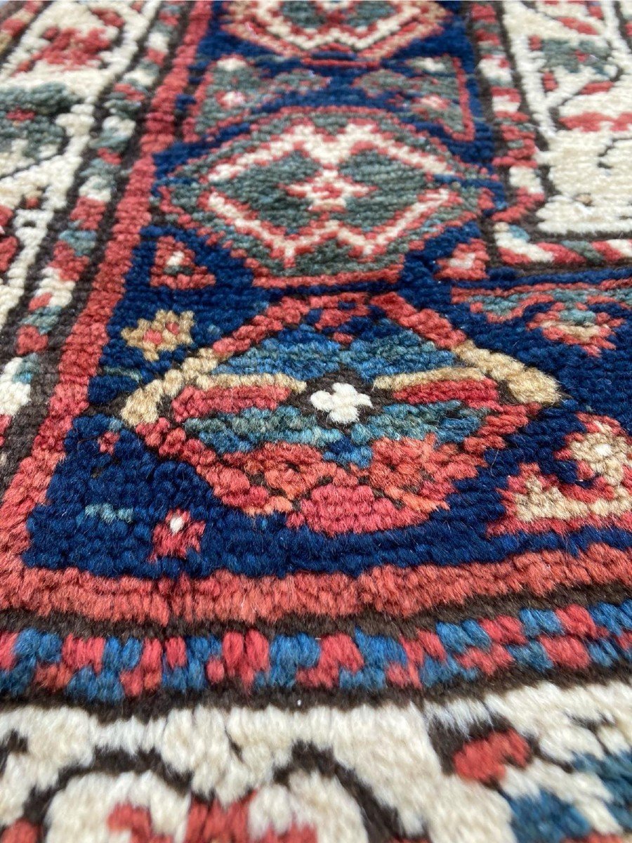 Karabakh Carpet - Armenia Caucasus. Circa 1880. 362 X 116 Cm-photo-1