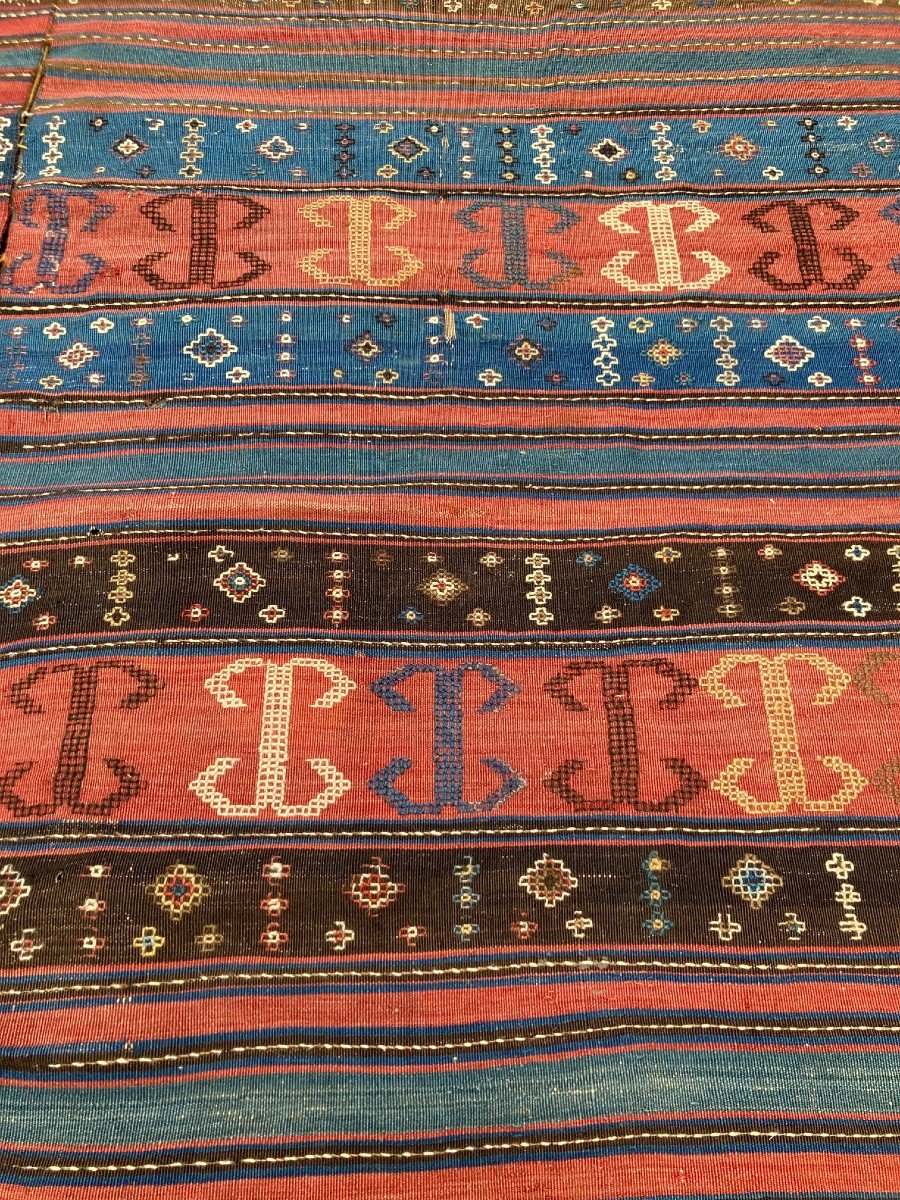 Kilim Verneh / Caucasus. Circa 1880. 235 X 183 Cm-photo-2