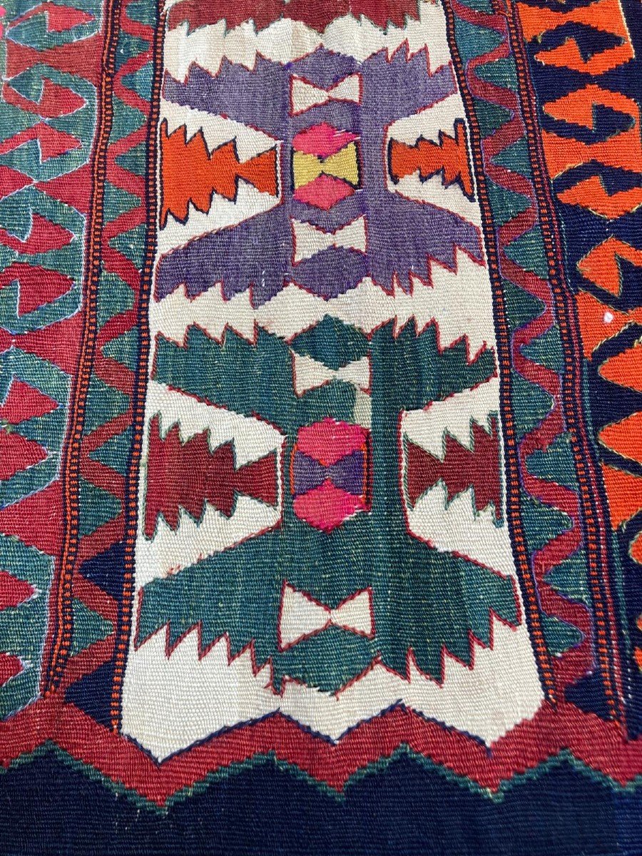 Kilim Bergama / Anatolie 1900-1920. 297 X 150 Cm-photo-2