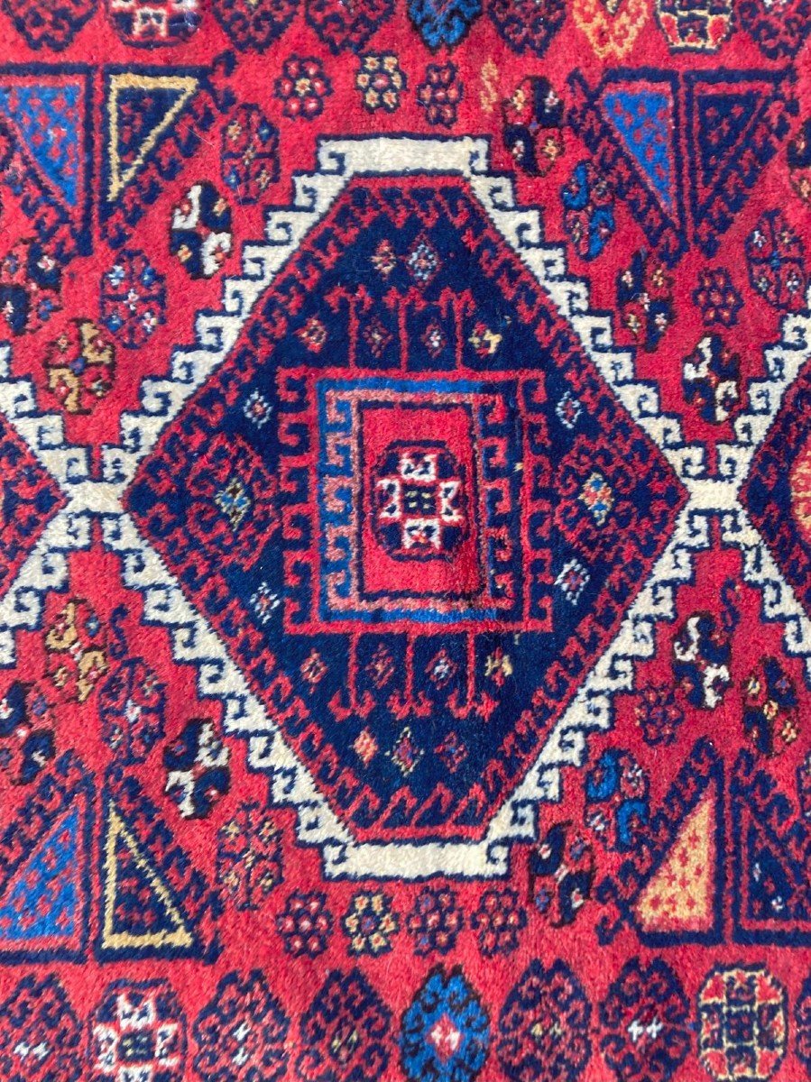 Tapis Kurde. Gaziantep - Anatolie. Circa 1900 - 1920. 320 X 145 Cm-photo-3