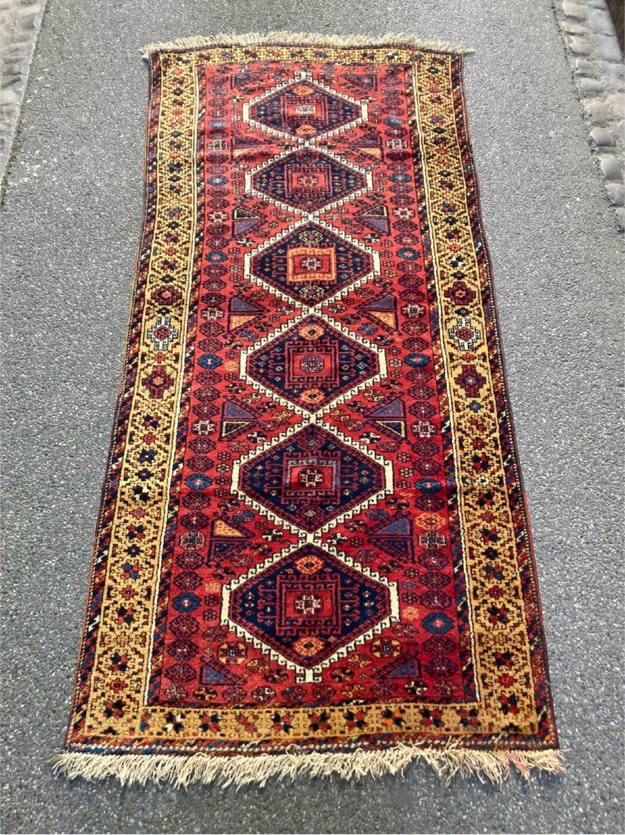 Tapis Kurde. Gaziantep - Anatolie. Circa 1900 - 1920. 320 X 145 Cm-photo-8