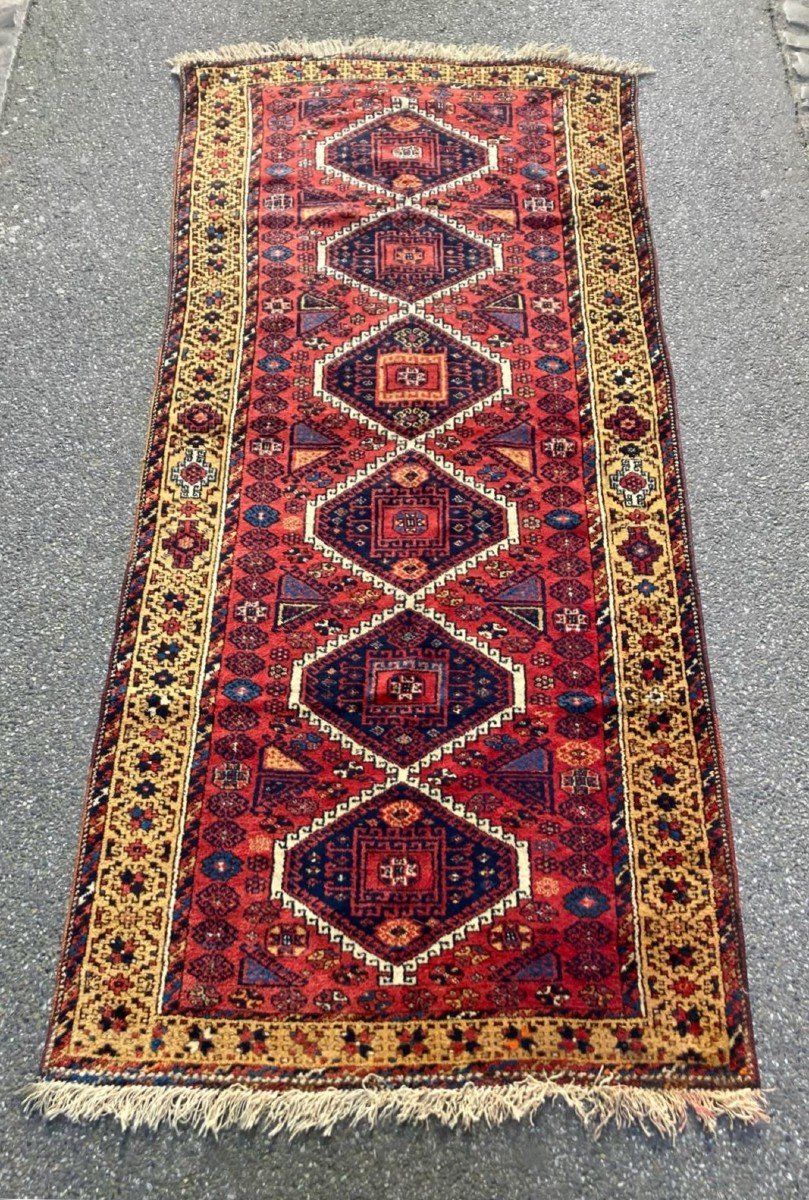 Tapis Kurde. Gaziantep - Anatolie. Circa 1900 - 1920. 320 X 145 Cm