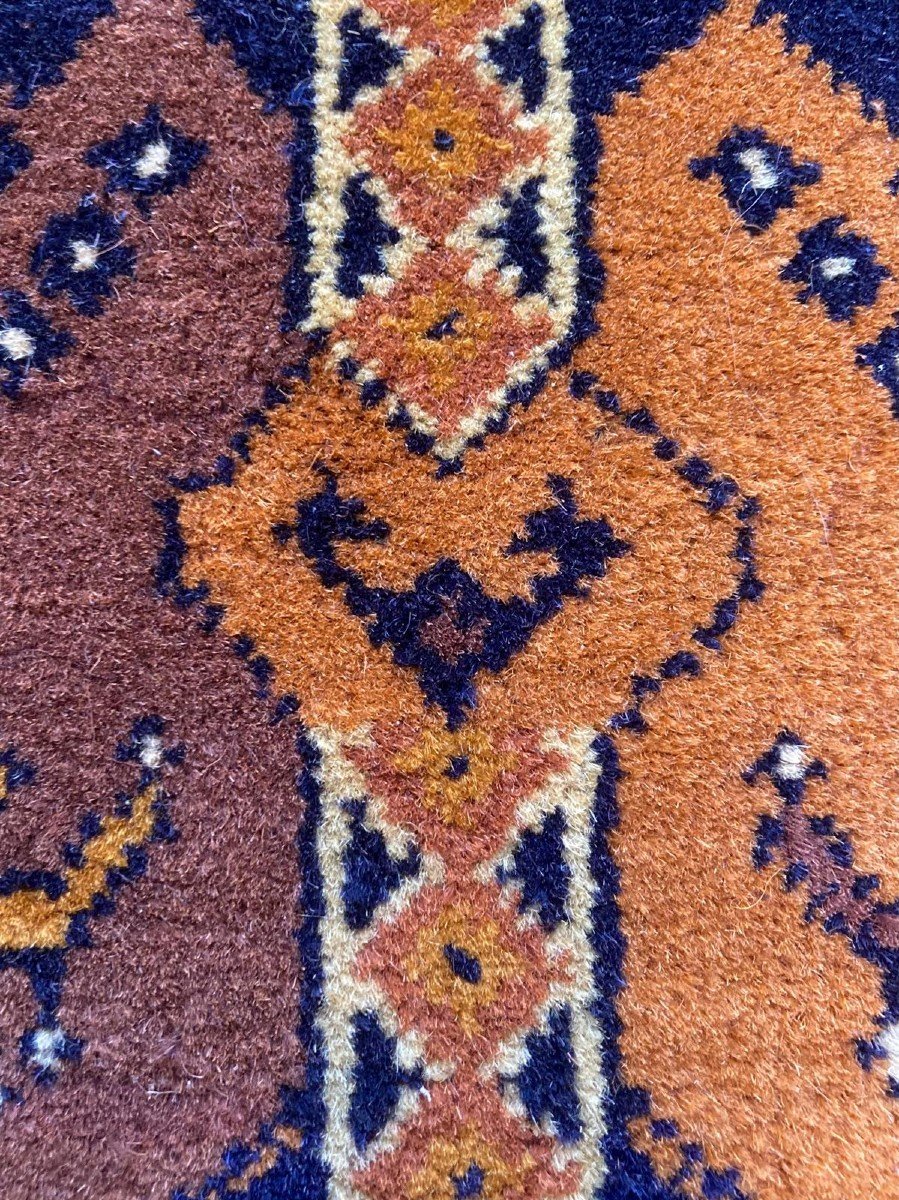 Afghan Rug. Wool On Silk. 175 X 115 Cm-photo-6