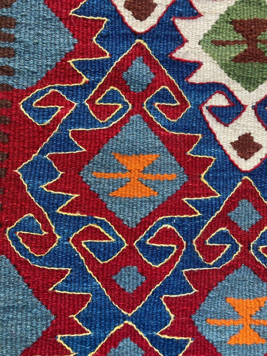 Kilim Van - Anatolia. Wool On Wool. 250 X 135 Cm-photo-2