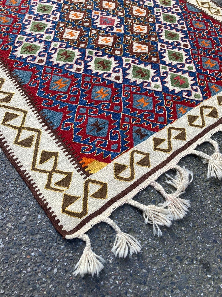 Kilim Van - Anatolia. Wool On Wool. 250 X 135 Cm-photo-3