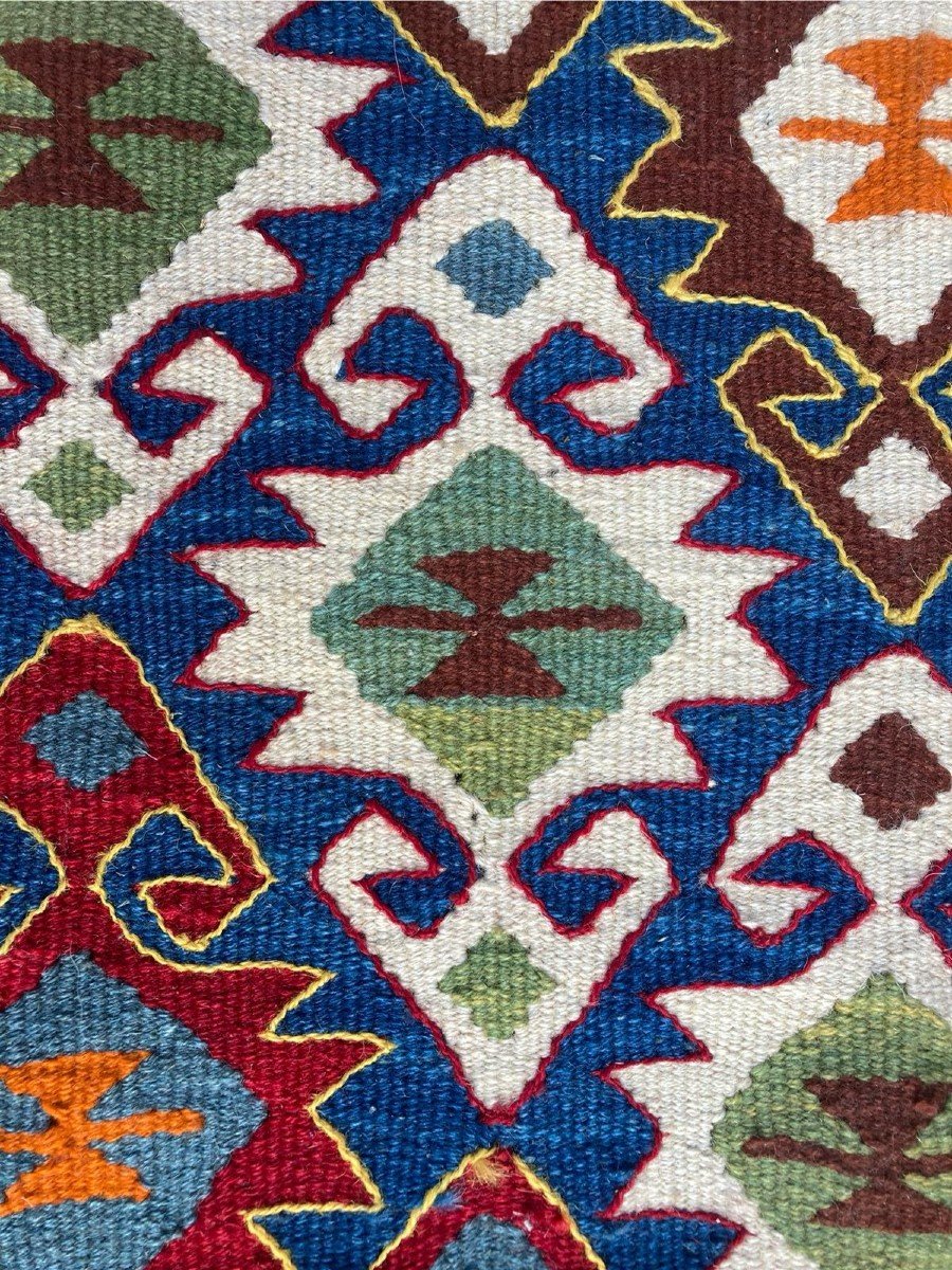 Kilim Van - Anatolia. Wool On Wool. 250 X 135 Cm-photo-1