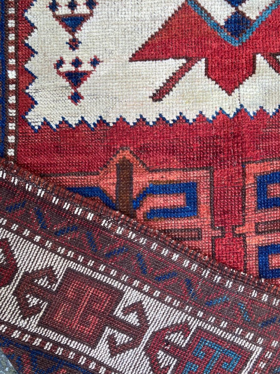 Kurdish Carpet - Anatolia. Circa 1880. 305 X 112 Cm-photo-4