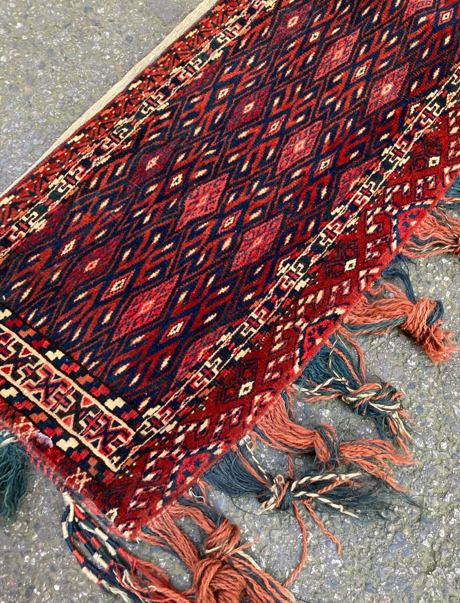 Torba Yomud Turkmen. Circa 1900. 90 X 40 Cm-photo-4