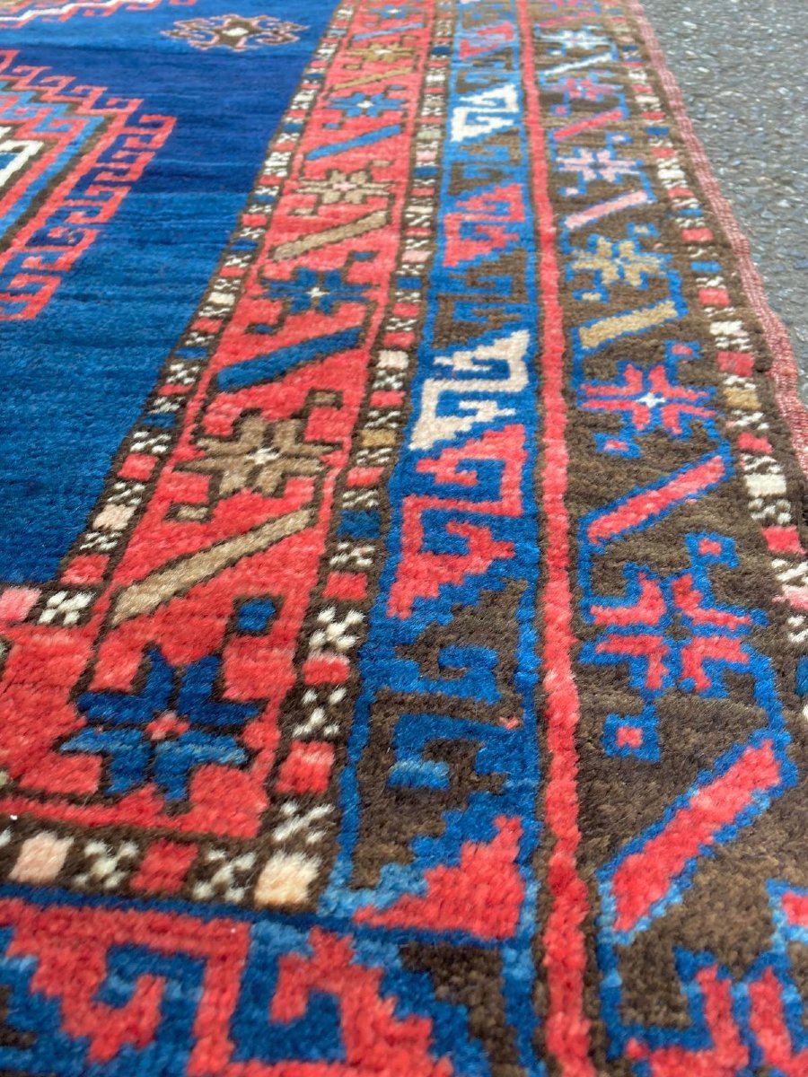 Tapis Caucase - Kazakh. Début 20 Ième. 215 X 136 Cm-photo-4