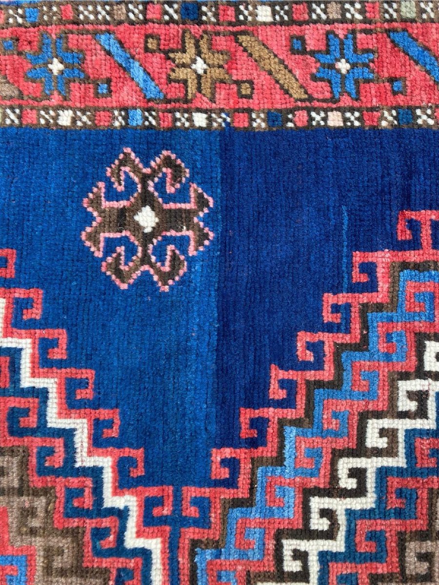 Tapis Caucase - Kazakh. Début 20 Ième. 215 X 136 Cm-photo-1