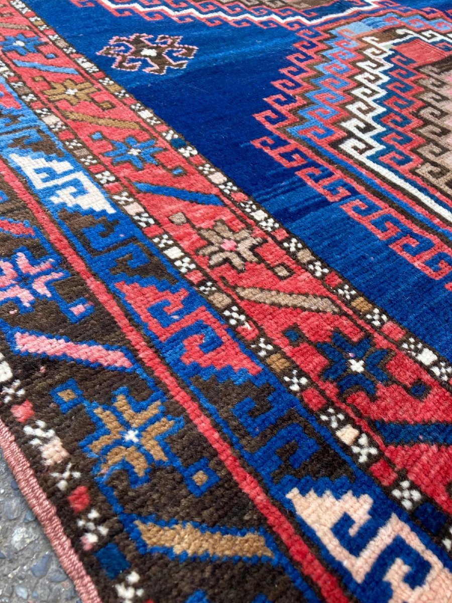 Tapis Caucase - Kazakh. Début 20 Ième. 215 X 136 Cm-photo-6