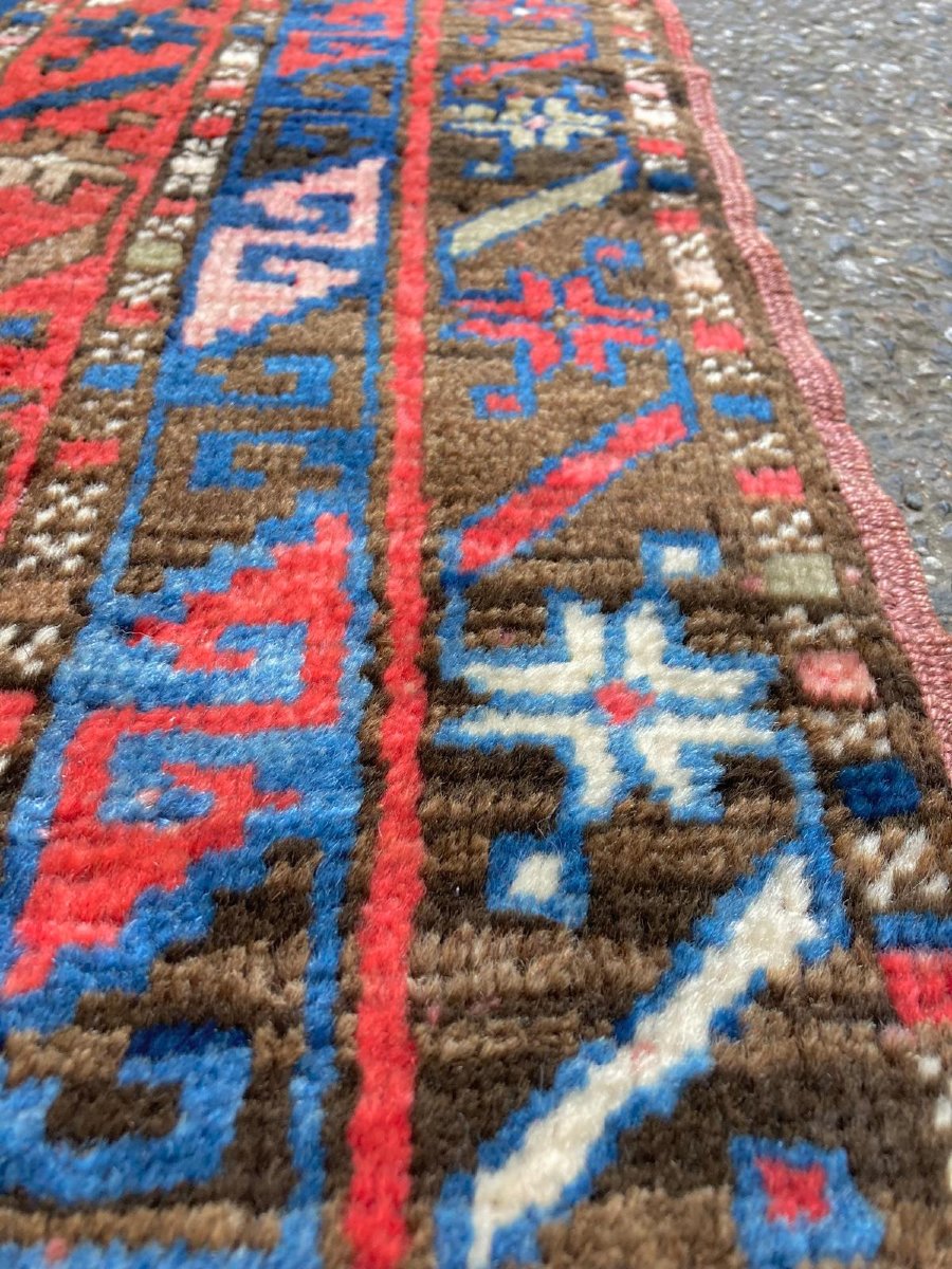 Tapis Caucase - Kazakh. Début 20 Ième. 215 X 136 Cm-photo-7