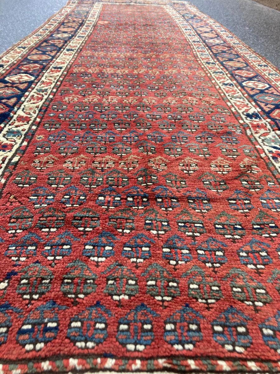 Tapis Karabag - Arménie. Caucase. Fin 19 Ième. 362 X 116 Cm-photo-1