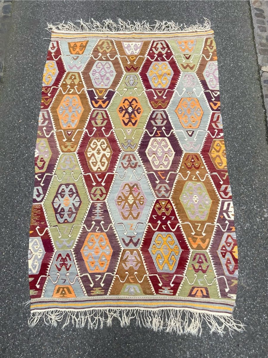 Kilim Barak - Anatolie. Milieu 20 Ième. 285 X 172 Cm-photo-4