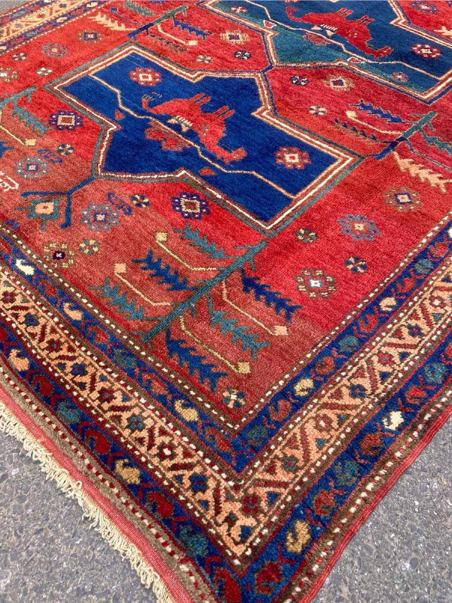 Kazakh Carpet. Caucasus. Early 20th Century. 245 X 160 Cm-photo-2