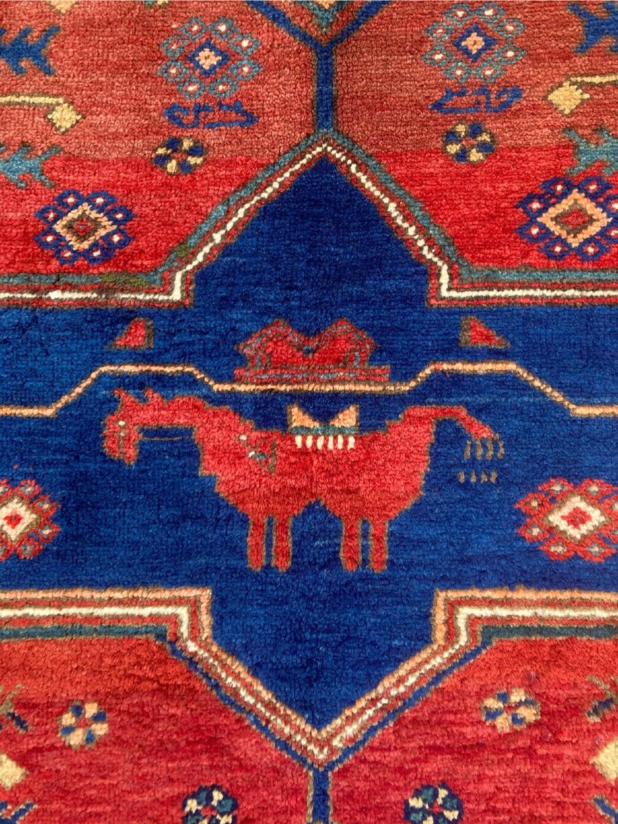 Tapis Kazakh. Caucase. Début 20 Ième.  245 X 160 Cm-photo-4