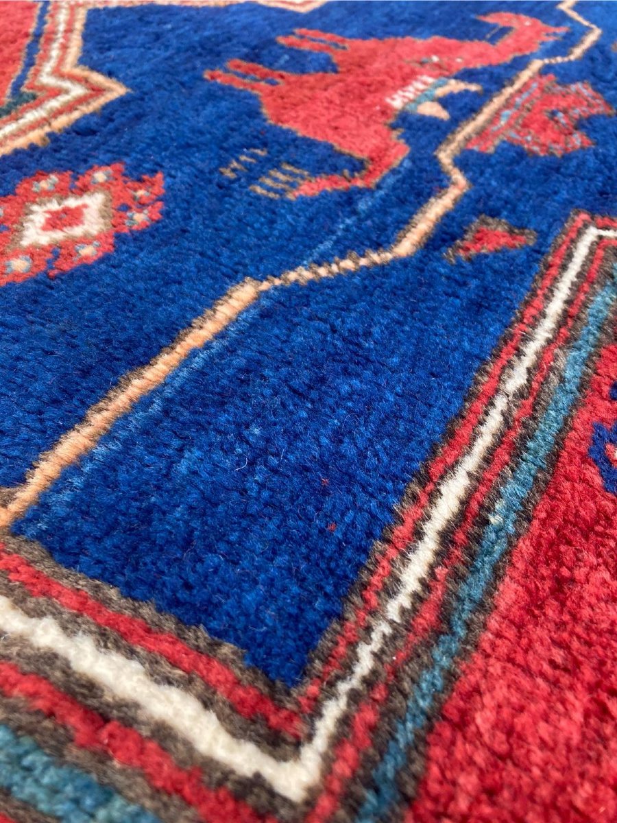 Tapis Kazakh. Caucase. Début 20 Ième.  245 X 160 Cm-photo-3