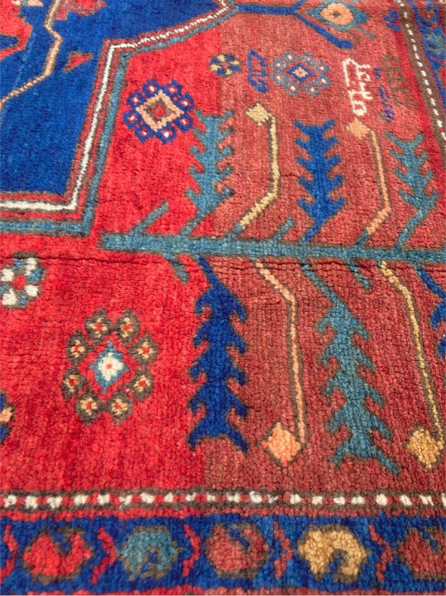 Tapis Kazakh. Caucase. Début 20 Ième.  245 X 160 Cm-photo-4