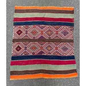 Kilim Cuval. Gaziantep - Anatolie. Circa 1880. 130 X 108 Cm