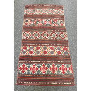 Kilim Gajeri - Ouzbékistan. Circa 1900.  308 X 146 Cm