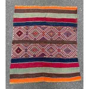 Kilim Cuval Gaziantep - Anatolie. Circa 1880.  130 X 108 Cm