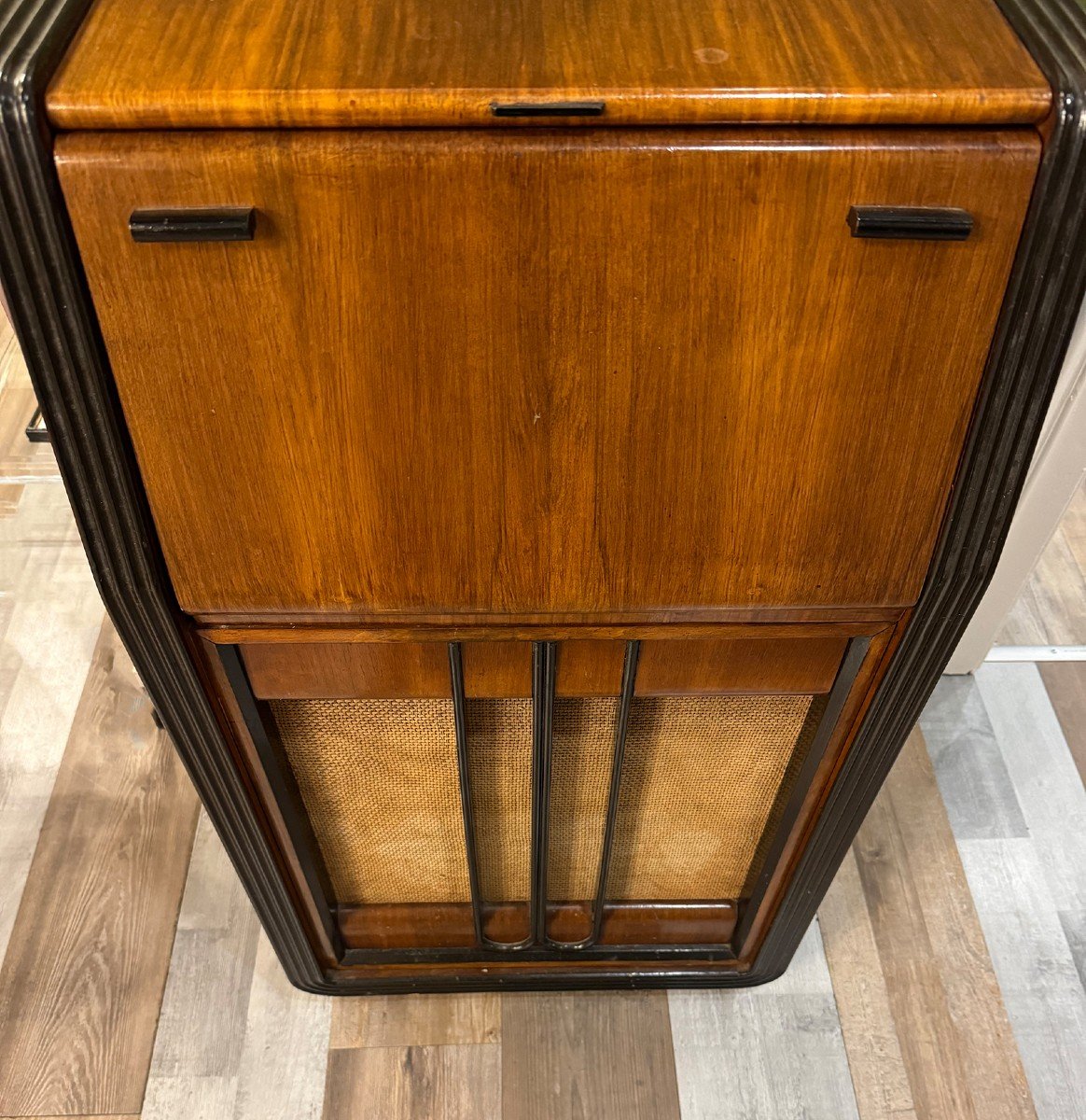 Phonola Radio Cabinet With Record Player, 1960s-photo-2