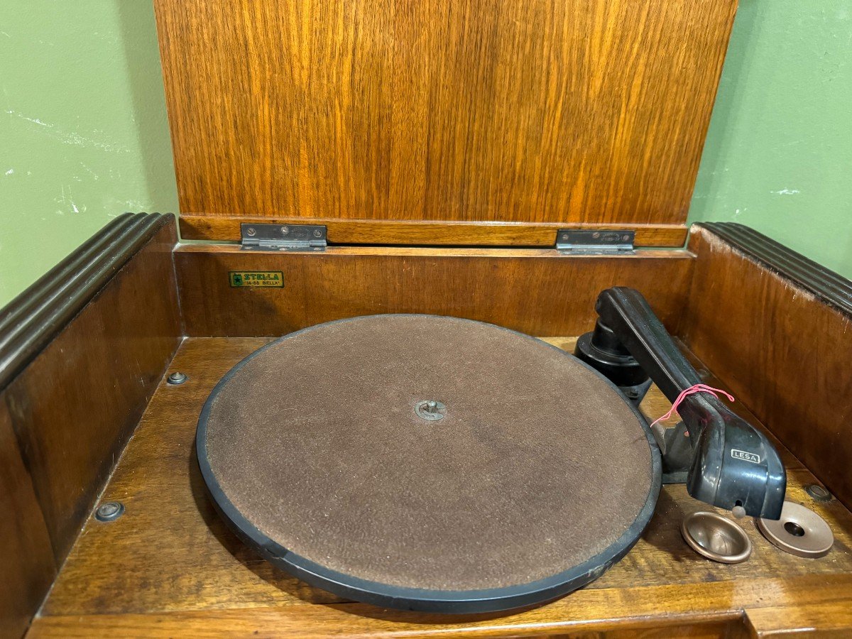 Phonola Radio Cabinet With Record Player, 1960s-photo-8