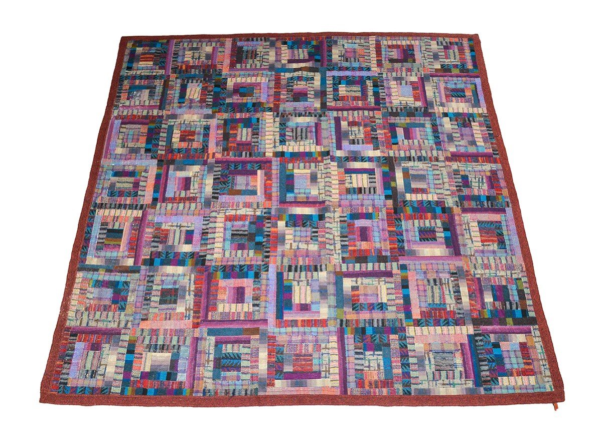 Grand Tapis Saporiti/ Tapisserie Pour Ottavio Missoni, Années 1980-photo-7