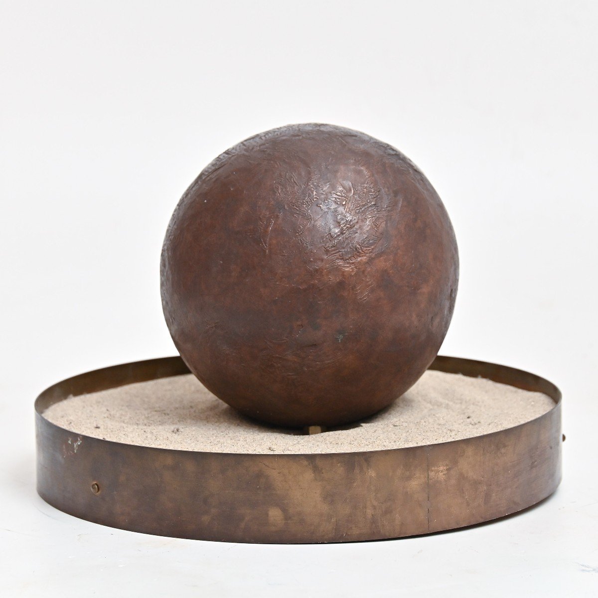 Bronze Sculpture By Franco Zazzeri, Signed And Dated 1976-photo-2