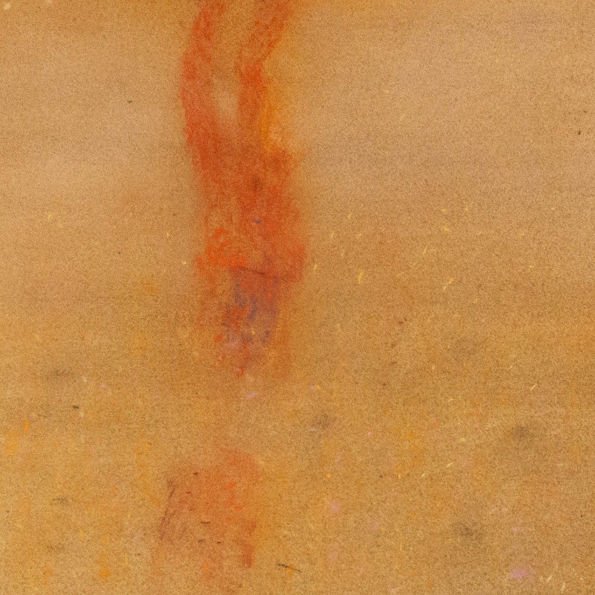 Zoran Music, Pastel Sur Papier, "motif Végétal", Signé, 1973-photo-3