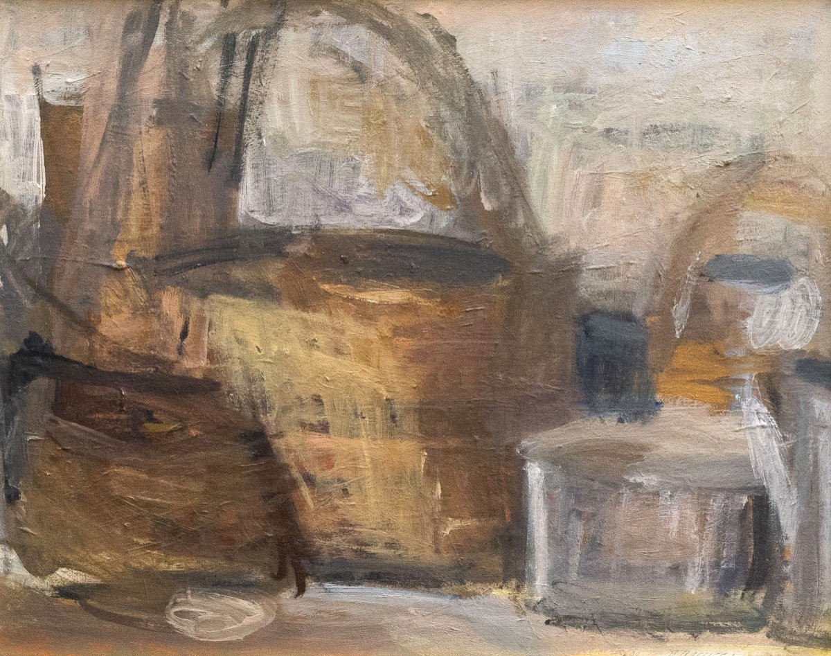 Mario Marcucci, « Nature Morte », Huile Sur Toile, Signée, Années 1930