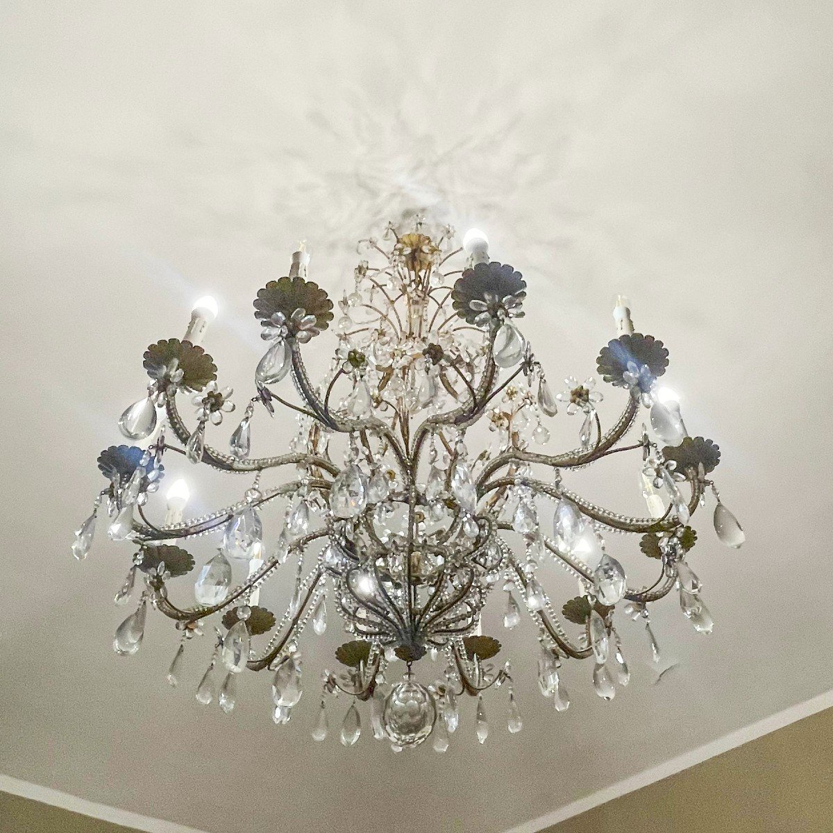 Maria Theresa Style Chandelier, Early 1900s-photo-2