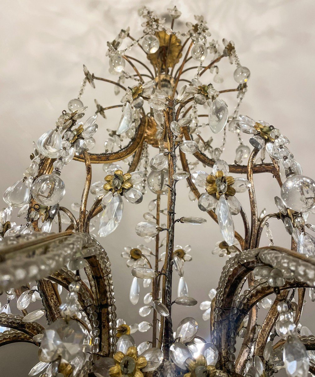 Maria Theresa Style Chandelier, Early 1900s-photo-1